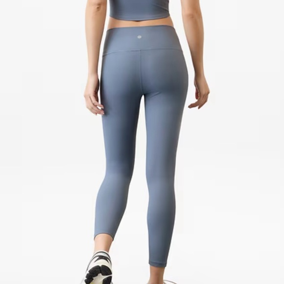 Athleta Transcend Rib High Rise 7/8 Legging - Picture 2 of 4